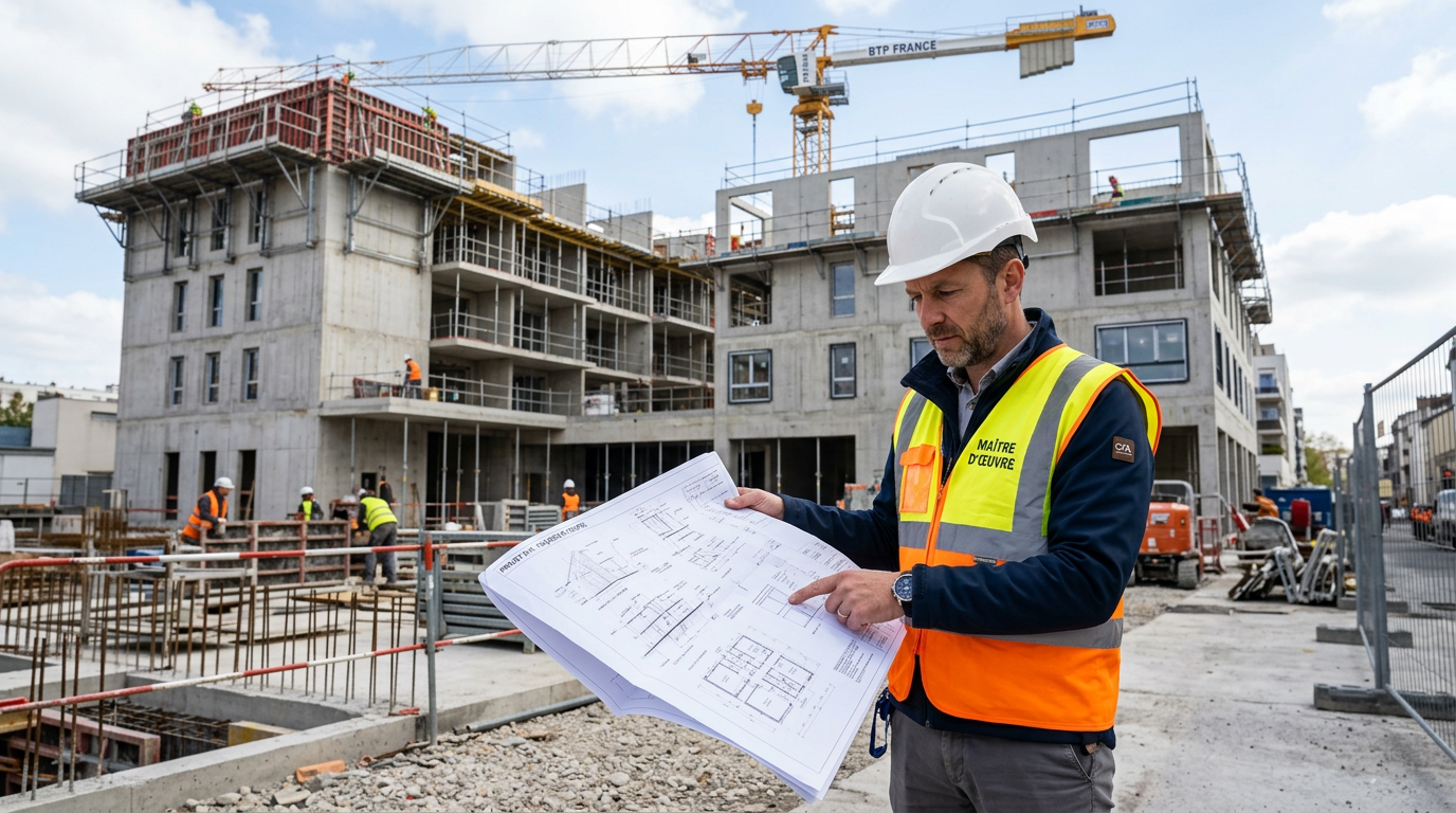 Le maître d'œuvre engage sa responsabilité décennale dès la réception des travaux — pendant 10 ans.